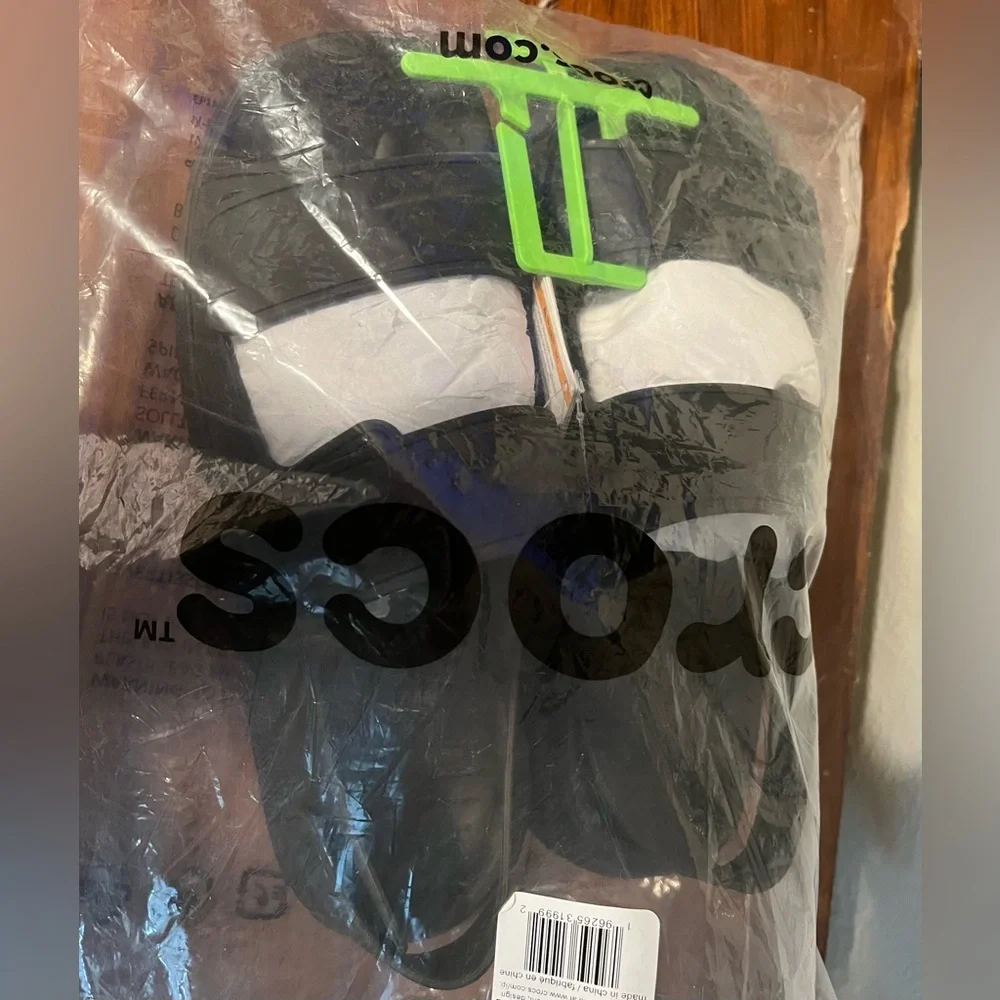 Crocs Black Skyline Sandal - Size 10/11, 41/42 NIP